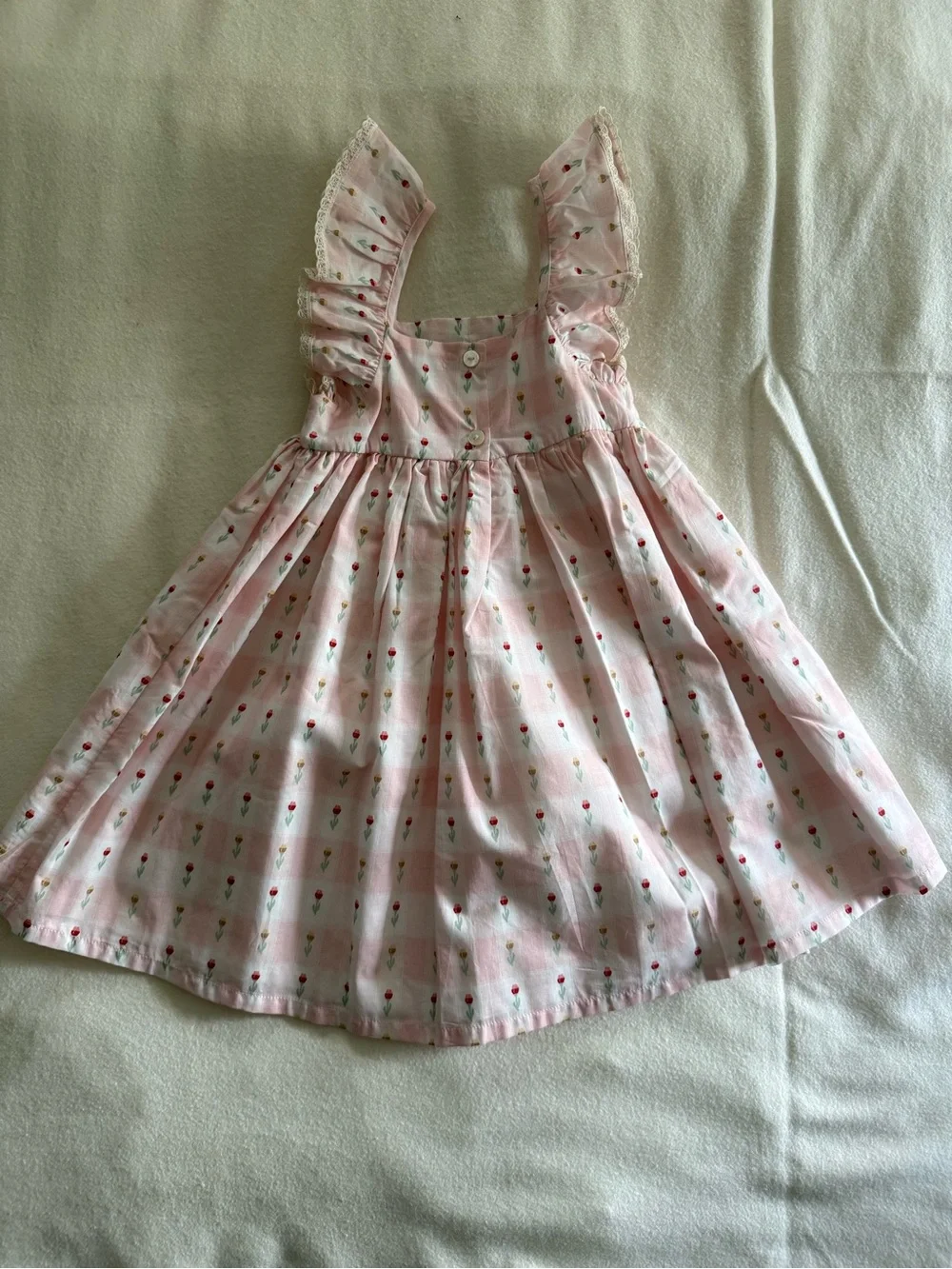 Bebe Organic Pink Bella Dress, 3Y